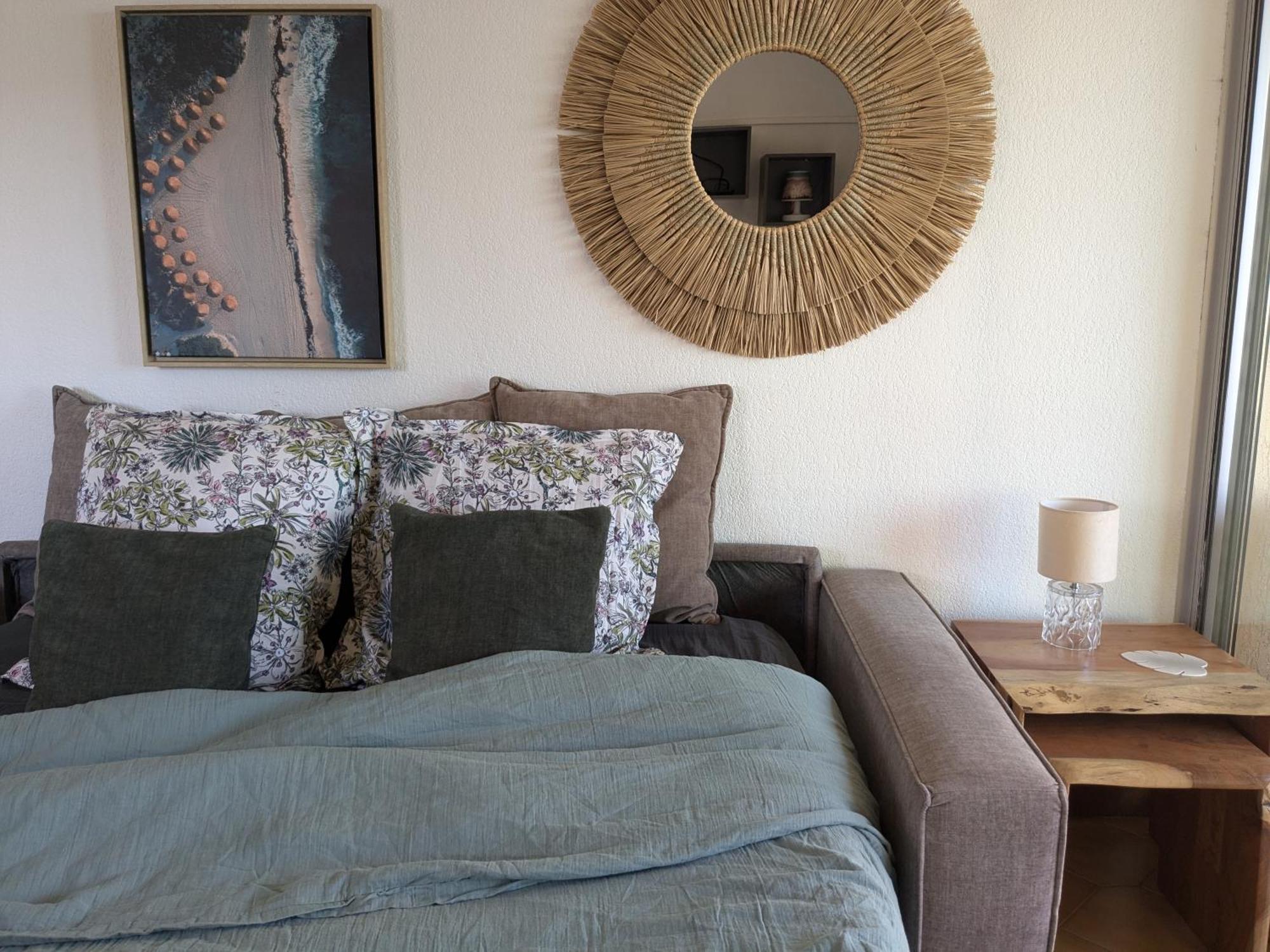 "Le Palmier Dore", Cosy T3 A 3 Minutes A Pied Des Plages, Parking Et Clim Sanary-sur-Mer Exterior photo